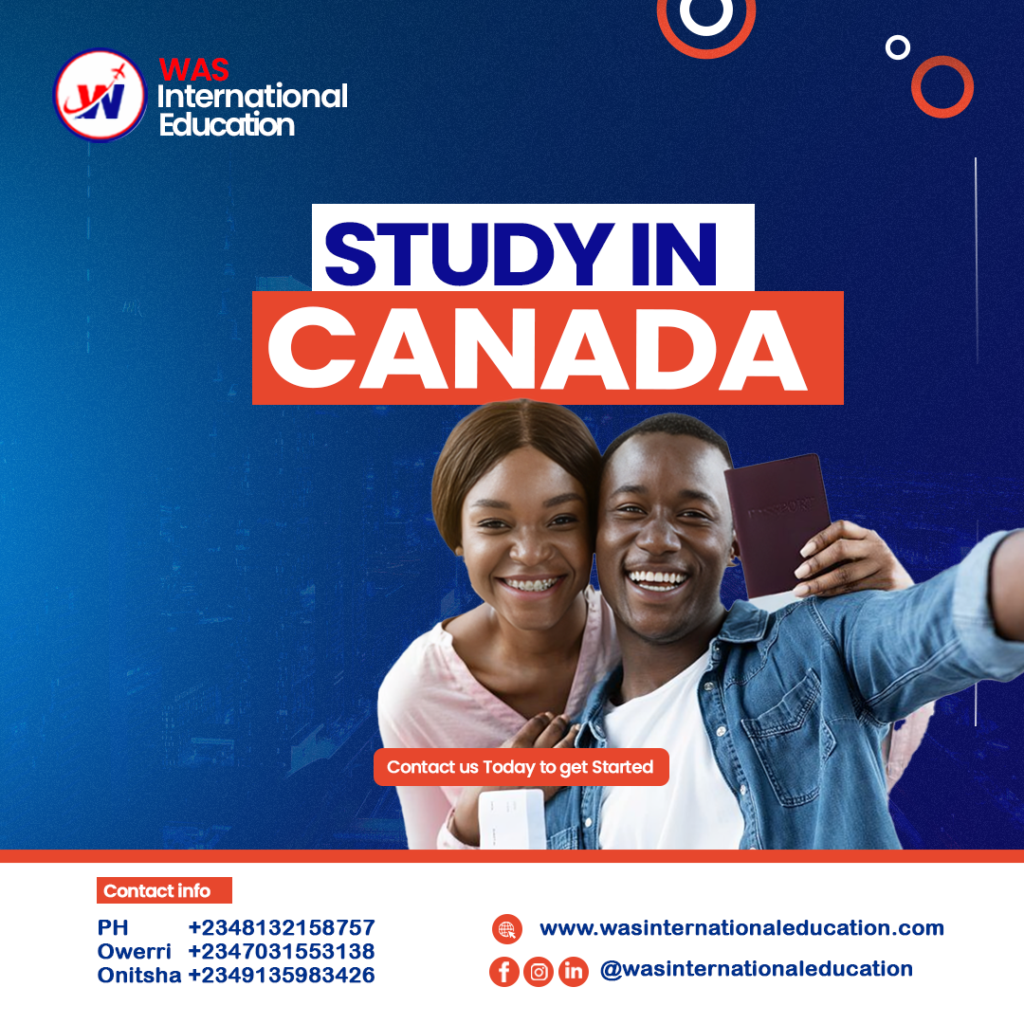 Study in Canada with WAS International Education
